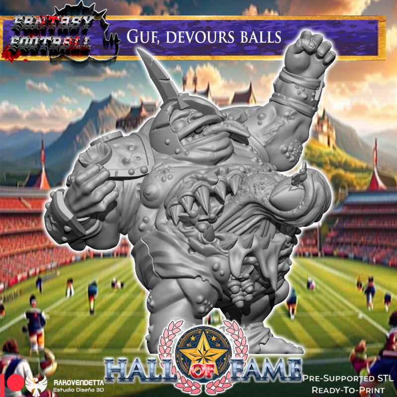 Guf, devorador de balones